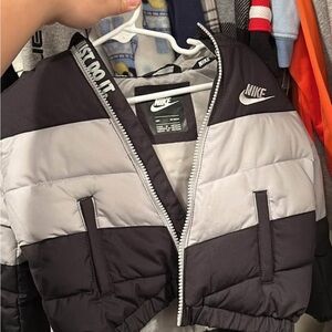 Nike Black and Gray Jacket